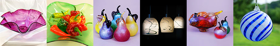 Some blown glass by Aaron Buchholz