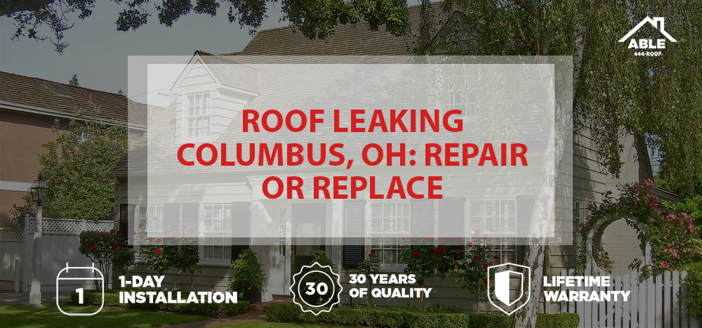 Roof Leak Repair and Replacement Columbus, OH