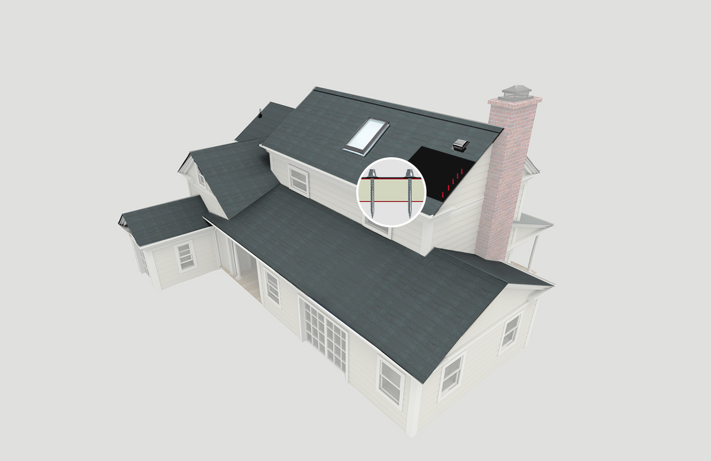 Roof Fasteners - Anatomy of a roof