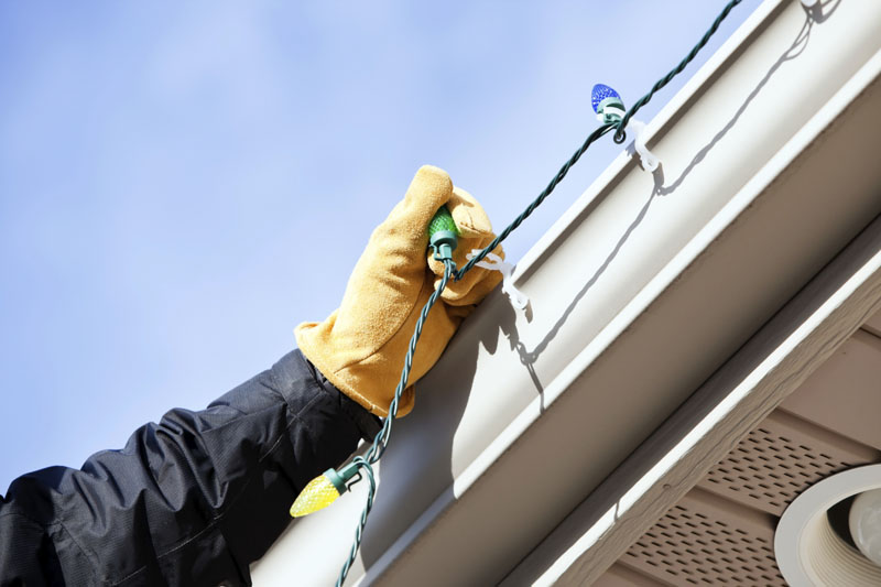 Christmas Light Installation