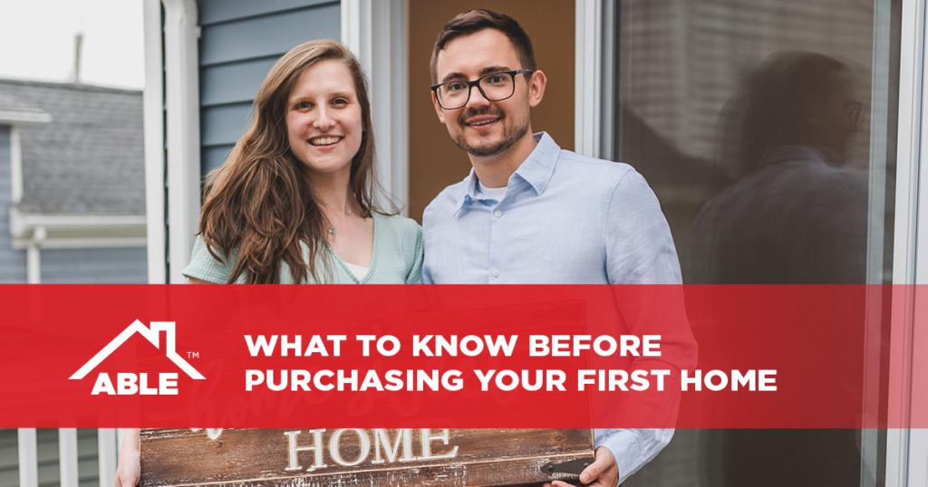 What to Know Before Purchasing Your First Home