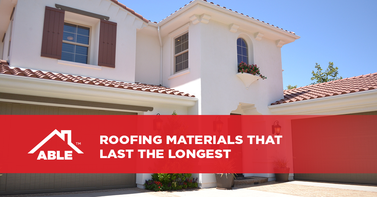 Roofing Materials That Last the Longest