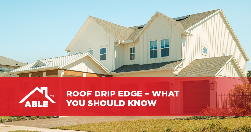 Roof Drip Edge – What You Should Know