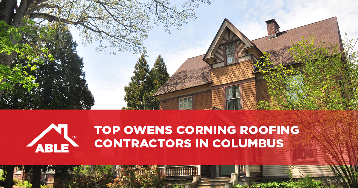Top Owens Corning Roofing Contractors Columbus