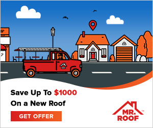 $1,000 off a new roof