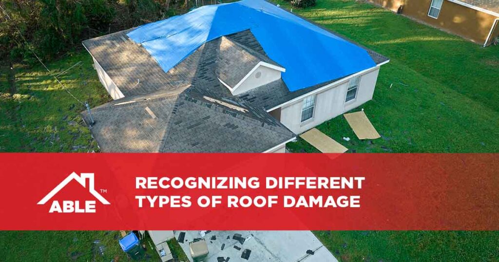 Recognizing Different Types of Roof Damage